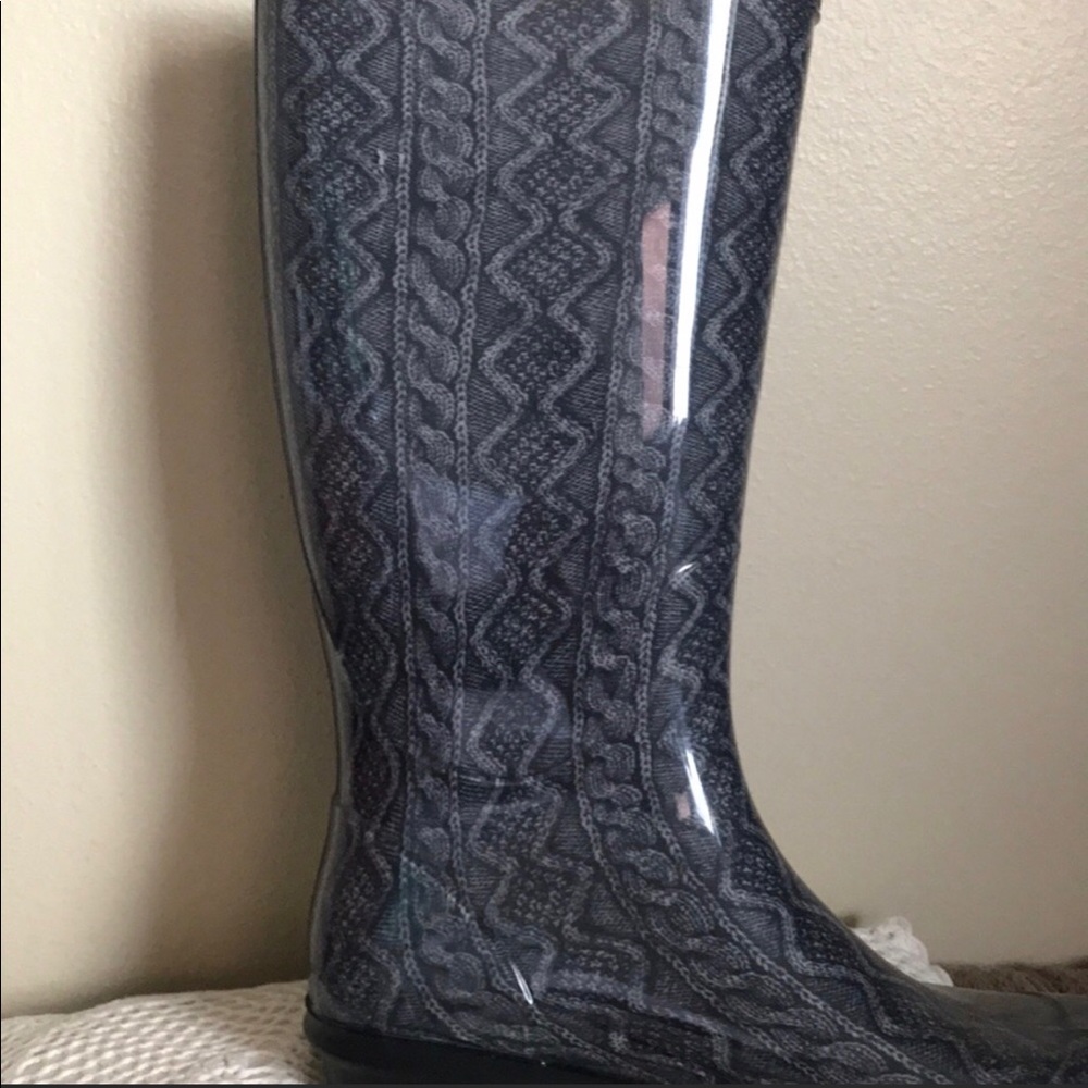 Gray UGG Rain boots size 8